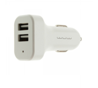 Автомобильное зарядное устройство WUW C70 Car Charger 2USB 2.1A White