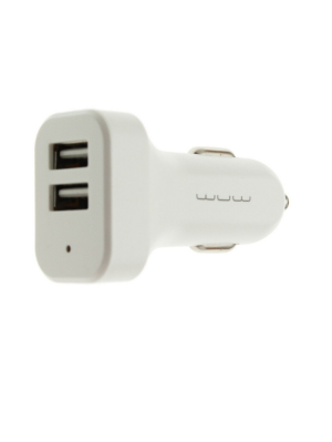 Автомобильное зарядное устройство WUW C70 Car Charger 2USB 2.1A White