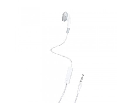 Наушник Hoco M61 Nice tone single ear universal earphones with mic White