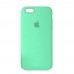 Чехол Silicone Case Full Cover iPhone 6/6S Copy Ice Blue