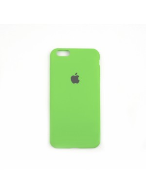 Чехол Silicone Case Full Cover iPhone 6/6S Copy Green (32)