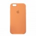 Чехол Silicone Case Full Cover iPhone 6/6S Copy Papaya (49)