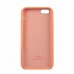 Чехол Silicone Case Full Cover iPhone 6/6S Copy Papaya (49)