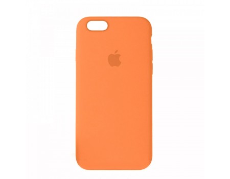 Чехол Silicone Case Full Cover iPhone 6/6S Plus Copy Apricot (2)