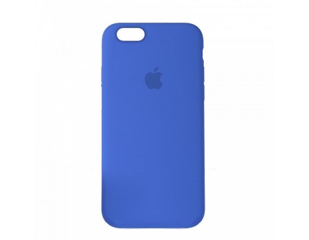 Чехол Silicone Case Full Cover iPhone 6/6S Plus Copy Royal Blue (3)