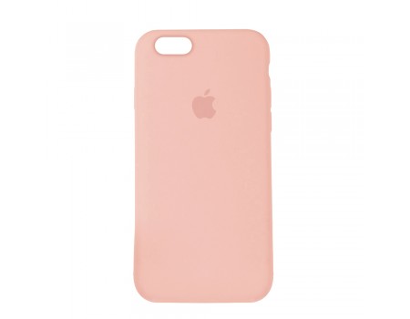 Чехол Silicone Case Full Cover iPhone 6/6S Plus Copy Pink (12)