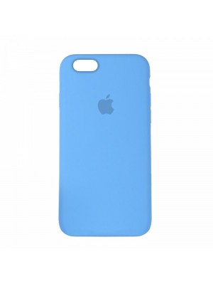 Чехол Silicone Case Full Cover iPhone 6/6S Plus Copy Blue (16)