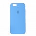 Чехол Silicone Case Full Cover iPhone 6/6S Plus Copy Blue (16)