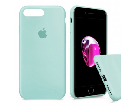 Чехол Silicone Case Full Cover iPhone 6/6S Plus Copy Turquoise (17)