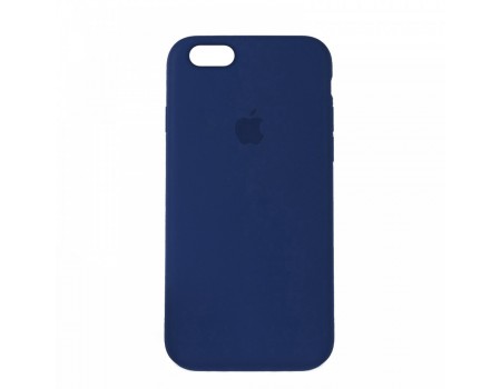 Чехол Silicone Case Full Cover iPhone 6/6S Plus Copy Cobalt Blue (36)