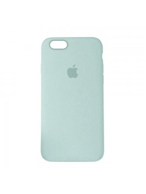 Чехол Silicone Case Full Cover iPhone 6/6S Plus Copy Mist Blue (26)