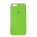 Чехол Silicone Case Full Cover iPhone 6/6S Plus Copy Green (32)