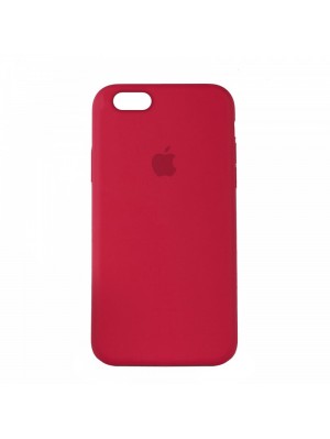 Чехол Silicone Case Full Cover iPhone 6/6S Plus Copy Red Mold Color