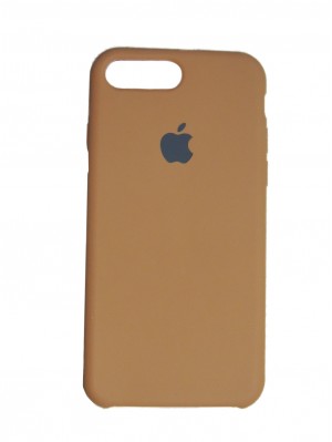 Чехол Silicone Case Full Cover iPhone 6/6S Plus Copy Brown (33)