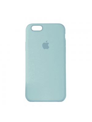 Чехол Silicone Case Full Cover iPhone 6/6S Plus Copy Light Blue Grey