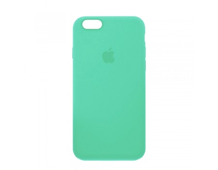 Чехол Silicone Case Full Cover iPhone 6/6S Plus Copy Spearmint (47)