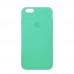 Чехол Silicone Case Full Cover iPhone 6/6S Plus Copy Spearmint (47)