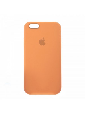 Чехол Silicone Case Full Cover iPhone 6/6S Plus Copy Papaya (49)