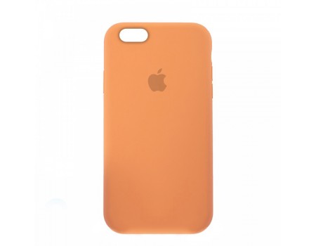 Чехол Silicone Case Full Cover iPhone 6/6S Plus Copy Papaya (49)