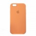 Чехол Silicone Case Full Cover iPhone 6/6S Plus Copy Papaya (49)