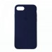 Чехол Silicone Case Full Cover iPhone 7/8 Copy Dark Blue (8)