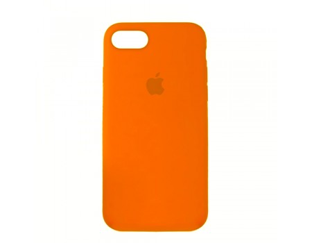 Чехол Silicone Case Full Cover iPhone 7/8 Copy Orange (13)