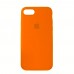 Чехол Silicone Case Full Cover iPhone 7/8 Copy Orange (13)