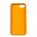 Чехол Silicone Case Full Cover iPhone 7/8 Copy Orange (13)