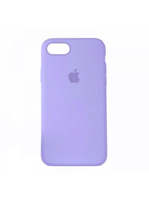 Чехол Silicone Case Full Cover iPhone 7/8 Copy Elegant Purple (39)