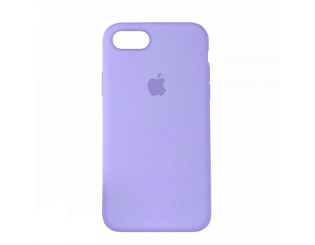 Чехол Silicone Case Full Cover iPhone 7/8 Copy Elegant Purple (39)