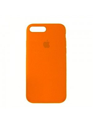 Чехол Silicone Case Full Cover iPhone 7/8 Plus Copy Orange (13)