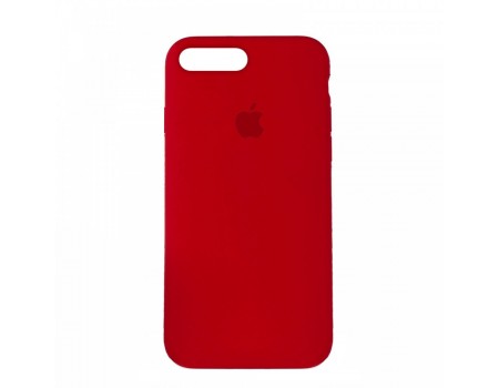 Чехол Silicone Case Full Cover iPhone 7/8 Plus Copy Red (14)