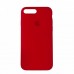 Чехол Silicone Case Full Cover iPhone 7/8 Plus Copy Red (14)