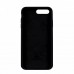 Чехол Silicone Case Full Cover iPhone 7/8 Plus Copy Black (18)