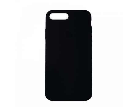 Чехол Silicone Case Full Cover iPhone 7/8 Plus Copy Black (18)