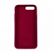 Чехол Silicone Case Full Cover iPhone 7/8 Plus Copy Rose Red (37)