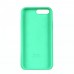 Чехол Silicone Case Full Cover iPhone 7/8 Plus Copy Sea Blue (21)