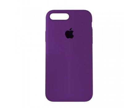 Чехол Silicone Case Full Cover iPhone 7/8 Plus Copy Grape (43)