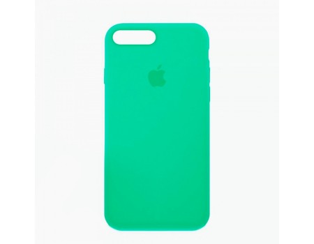 Чехол Silicone Case Full Cover iPhone 7/8 Plus Copy Spearmint (47)