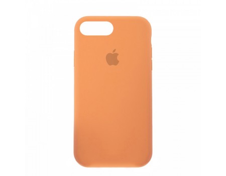 Чехол Silicone Case Full Cover iPhone 7/8 Plus Copy Papaya (49)