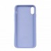 Чехол Silicone Case Full Cover iPhone X/XS Copy Elegant Purple (39)