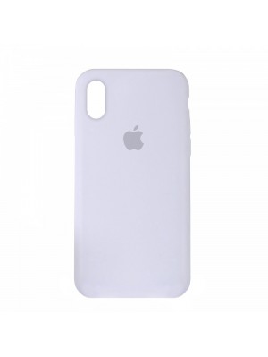 Чехол Silicone Case Full Cover iPhone X/XS Copy White (9)