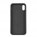 Чехол Silicone Case Full Cover iPhone X/XS Copy Coffee (22)