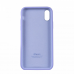 Чехол Silicone Case Full Cover iPhone X/XS Copy Lilac (5)