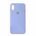 Чехол Silicone Case Full Cover iPhone XR Copy Lilac (5)