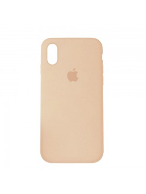 Чехол Silicone Case Full Cover iPhone XR Copy Pink Sand (19)