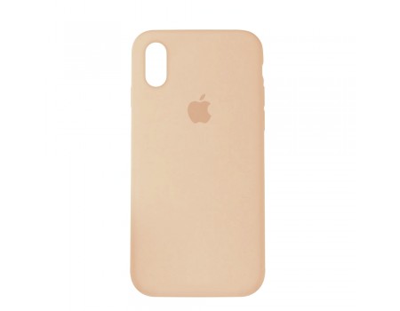 Чехол Silicone Case Full Cover iPhone XR Copy Pink Sand (19)