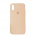 Чехол Silicone Case Full Cover iPhone XR Copy Pink Sand (19)