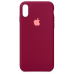 Чехол Silicone Case Full Cover iPhone XR Copy Rose Red (37)