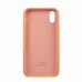 Чехол Silicone Case Full Cover iPhone XR Copy Papaya (49)